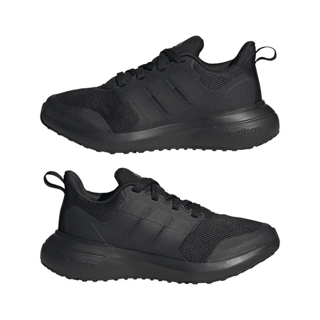 Buty sportowe dziecięce adidas Fortarun 2.0 czarne HP5431