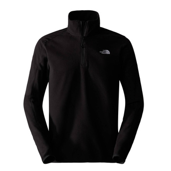 Polar męski The North Face RESOLVE FLEECE 1/4 ZIP czarny NF0A4M9T4H0