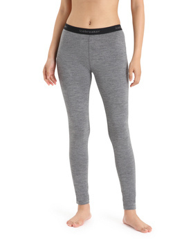 Legginsy termiczne damskie Icebreaker 200 OASIS szare IB104383013