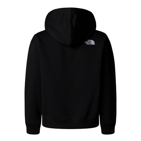 Bluza z kapturem dziecięca The North Face ESSENTIAL OVERSIZED czarna NF0A89HAJK3
