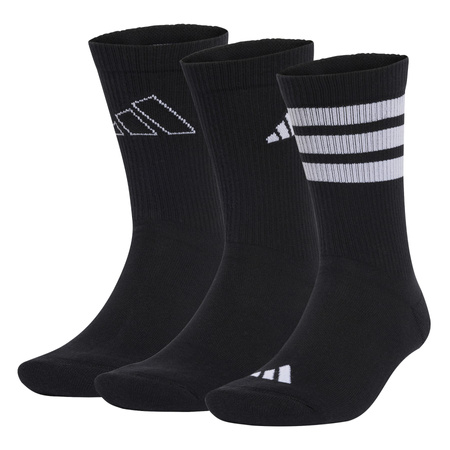 Skarpety unisex adidas LOGO 3-PACK czarne JI6315