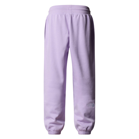 Spodnie dresowe dziecięce The North Face ESSENTIAL LOOSE fioletowe NF0A8BHSQZI