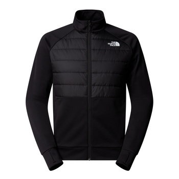 Kurtka męska The North Face REAXION 2.0 FLEECE HYBRID FZ czarna NF0A8DVXKS7