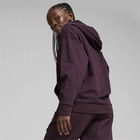 Bluza z kapturem damska Puma BETTER ESSENTIALS FL fioletowa 67680444