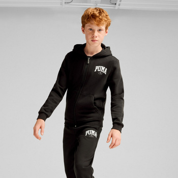 Komplet dresowy chłopięcy Puma SQUAD FZ FL czarny 68331801