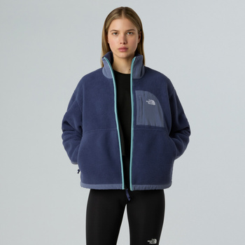 Kurtka polarowa damska The North Face YUMIORI OFF PEAK FULL ZIP niebieska NF0A8EUZE1I