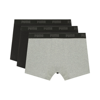 Bokserki męskie Puma BOXERS 3-PACK szare 94713001
