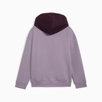 Bluza z kapturem dziewczęca Puma POWER FL fioletowa 68178830