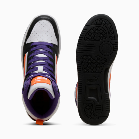 Buty sportowe dziecięce Puma REBOUND V6 MID JR wielokolorowe 39383134