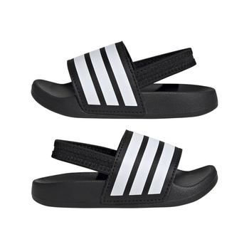 Klapki dziecięce adidas ADILETTE ESTRAP I czarne JR5323