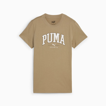 Koszulka damska Puma SQUAD GRAPHIC beżowa 68153767
