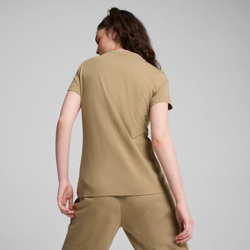 Koszulka damska Puma SQUAD GRAPHIC beżowa 68153767