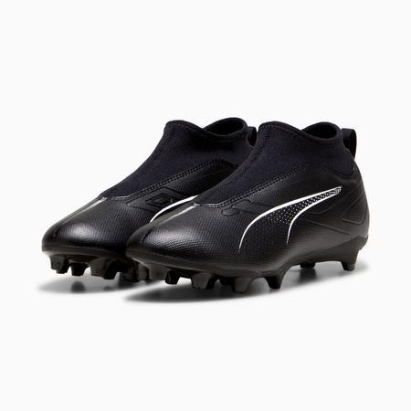 Korki chłopięce Puma ULTRA MATCH+ LL FG/AG JR czarne 10769402
