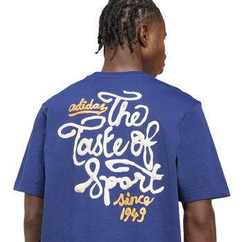 Koszulka męska adidas SAUCE niebieska JM6465