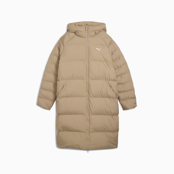 Płaszcz puchowy damski Puma MONO HOODED beżowy 68838455