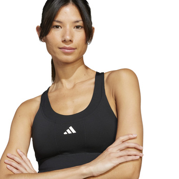 Stanik sportowy damski adidas RUN POCKET czarny JI5973