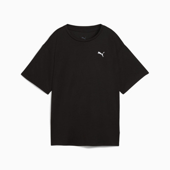 Koszulka damska Puma TRAINING RELAXED czarna 68951401