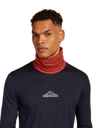 Chusta wielofunkcyjna unisex Icebreaker 200 OASIS pomarańczowa IB1009620GS