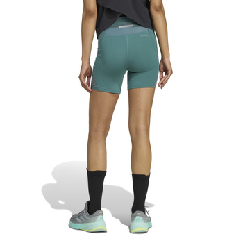 Legginsy do biegania damskie adidas ADI365 turkusowe KA0659