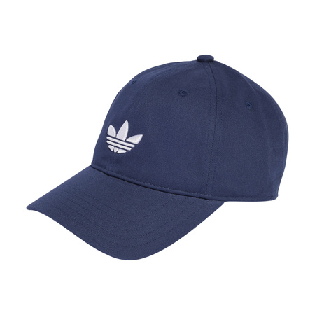 Czapka z daszkiem unisex adidas ADICOLOR granatowa JV7391