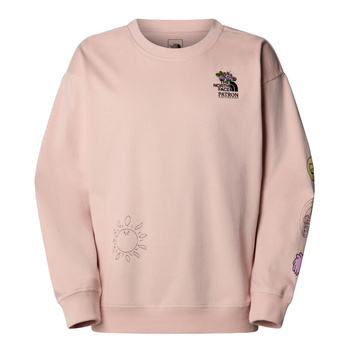 Bluza damska The North Face MOUNTAIN CLEANUP OVER różowa NF0A8C2ULK6