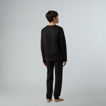 Komplet termiczny dziecięcy The North Face DOTKNIT THERMAL czarny NF0A88VCJK3