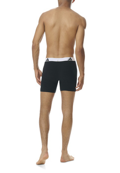 Bokserki męskie adidas ACTIVE FLEX SHORTS 3-PACK czarne 4AM004-006