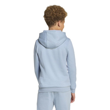 Bluza z kapturem dziecięca adidas KIDS niebieska JX2741