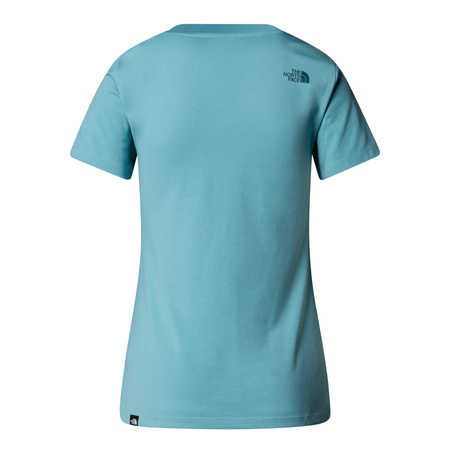 Koszulka damska The North Face S/S EASY niebieska NF0A8A6DDOU