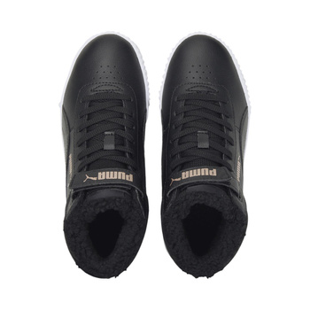Buty zimowe dziecięce Puma CARINA MID FUR czarne 30968301