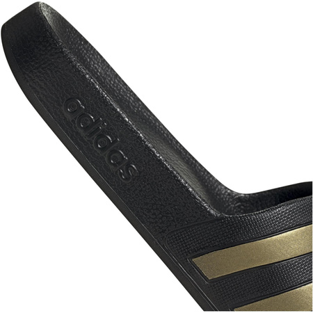 Klapki unisex adidas ADILETTE AQUA SLIDES czarne EG1758