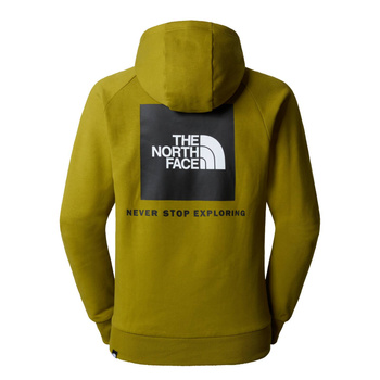 Bluza z kapturem męska The North Face RAGLAN REDBOX zielona NF0A2ZWUI0N