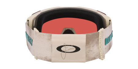 Gogle narciarskie unisex Oakley LINE MINER PRO L beżowe OO7136-15