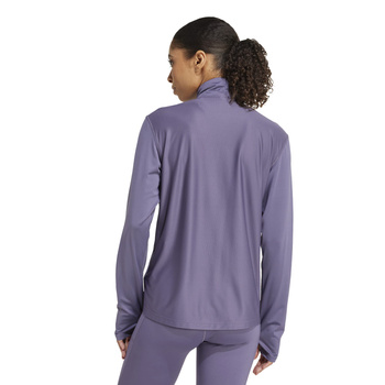 Longsleeve do biegania damski adidas OWN THE RUN fioletowy JX2256