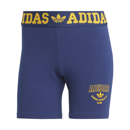 Spodenki damskie adidas WAISTBAND BOOTY niebieskie IL2421