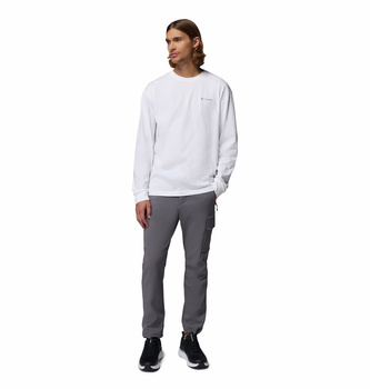 Longsleeve męski Columbia BLACK BUTTE biały 2137071100