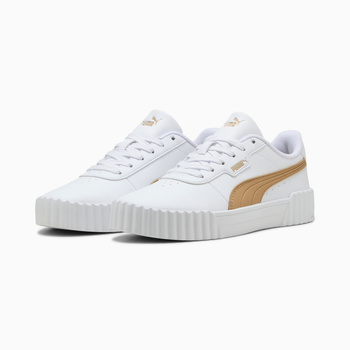 Buty sportowe damskie Puma CARINA 3.0 AQUA METALLICS białe 40072202
