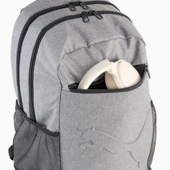 Plecak miejski unisex Puma BUZZ HEATHER szary 09135001