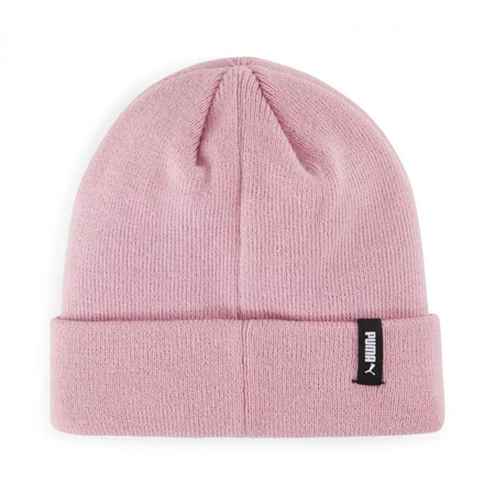 Czapka zimowa dziewczęca Puma CLASSIC CUFF BEANIE JR różowa 02589402
