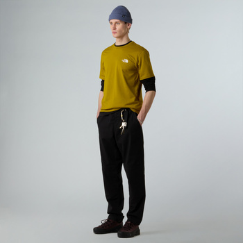 Koszulka męska The North Face SIMPLE DOME żółta NF0A87NGBOG