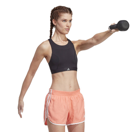 Stanik sportowy damski adidas RUNNING czarny HS7258