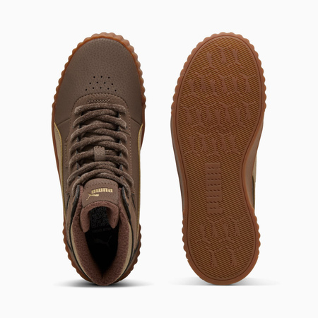Buty zimowe damskie Puma CARINA 3.0 MID WTR brązowe 40264301