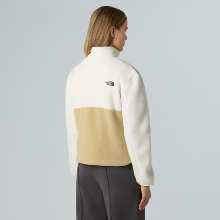 Polar damski The North Face YUMIORI 1/4 ZIP beżowy NF0A8E893CG