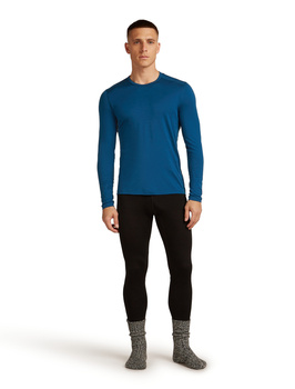 Longsleeve termiczny męski Icebreaker 200 OASIS niebieski IB1043650GP
