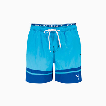 Kąpielówki męskie Puma SWIM COLOUR BLOCK niebieskie 93884402