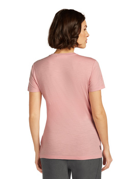 Koszulka damska Icebreaker MER 150 TECH LITE III różowa IB0A56Y80GU