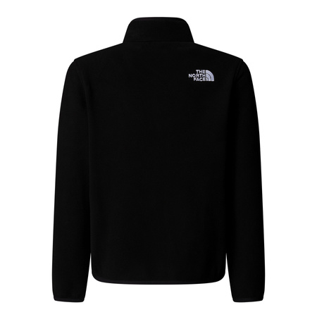 Polar dziecięcy The North Face GLACIER 1/4 ZIP czarny NF0A8CVGJK3