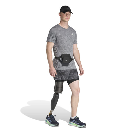 Spodenki do biegania męskie adidas OWN THE RUN szare JN9680