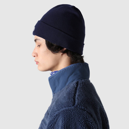 Czapka zimowa unisex The North Face NORM BEANIE granatowa NF0A5FW18K2