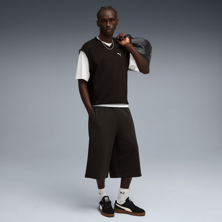 Szorty męskie Puma WARDROBE ESS RELAXED 16'' TR czarne 63354101